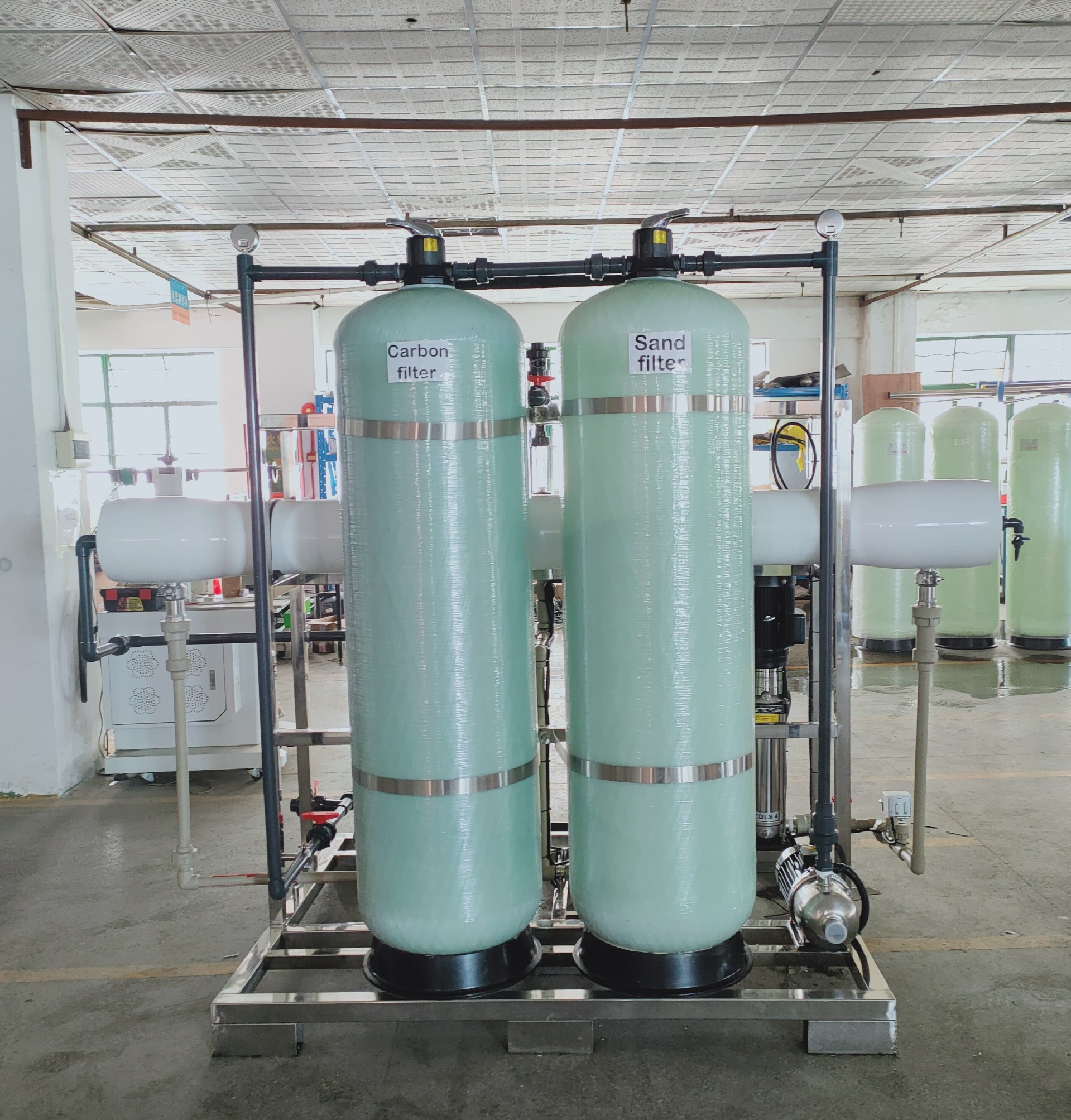 RO plant for Drinking water 2000LPHReverse osmosis systemSeawater